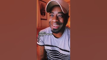 I put the “pro” in procrastination. ✌🏾🔆 #thevibewithky #procrastination #funnyvideo #jokes