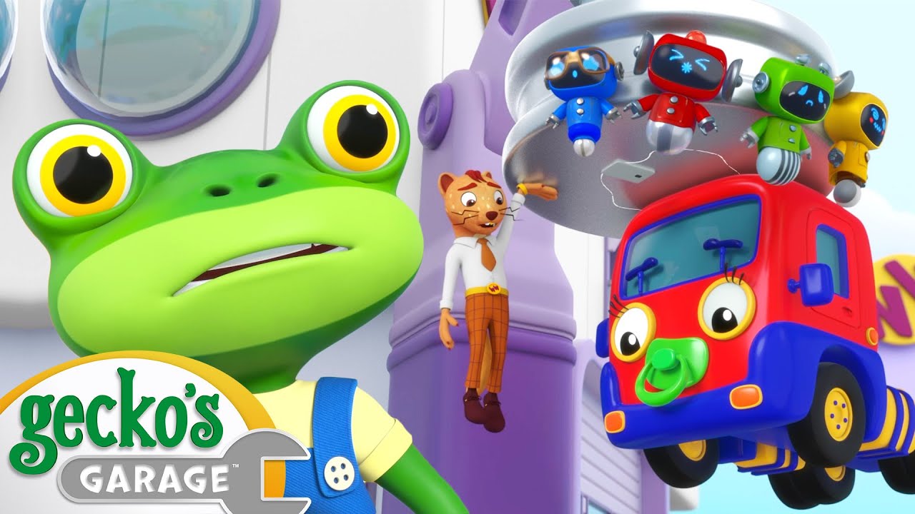 Gecko's Garage - Magnet Madness | +more Cartoons For Kids | Toddler Fun Learning