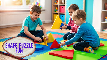 Shape Puzzle Fun | An Interactive Adventure of Fitting Shapes Together – Engaging Kids Song!