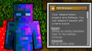 Rift Breaker Origin - Minecraft Origins Explained (Custom Origins)