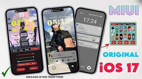 iPhone Theme for Xiaomi, Redmi & Poco Phones - Miui to iOS Convert | Dynamic Island & Stand By Mode