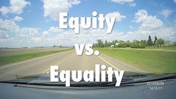 Equity and Equality