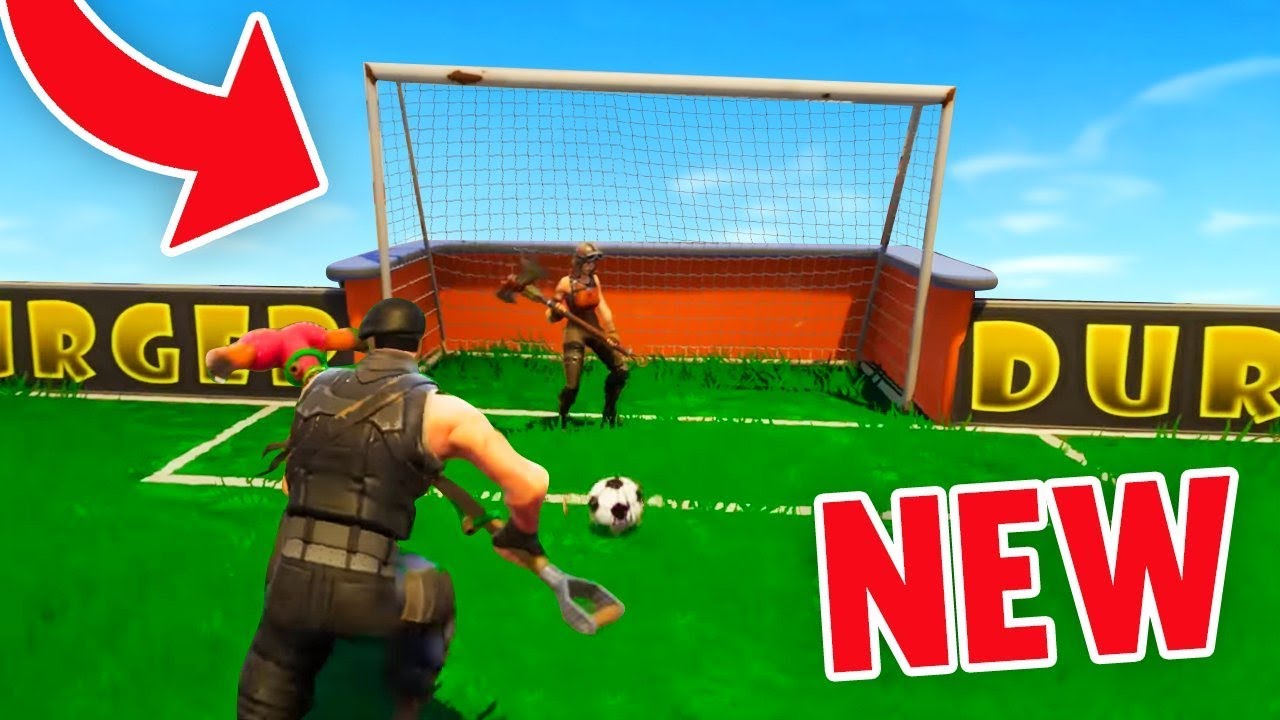 *NEW* FORTNITE SOCCER MINIGAME UPDATE! (Fortnite Battle ...