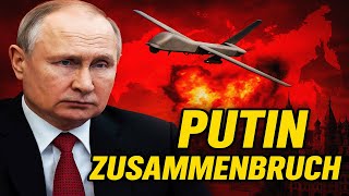 Putin-Zusammenbruch in Moskau: Ukraine-Drohnen brechen Abwehr, Wirtschaftskrise eskaliert