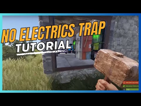 CONSOLE & PC Trap Base Build Tutorial - No Electricity!