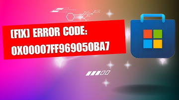 [Fix] Error Code: 0x00007FF969050BA7 While Running Any Software In Windows 10 or Windows 11