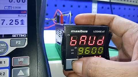 Masibus LC5248E-AT calibration with MC-12