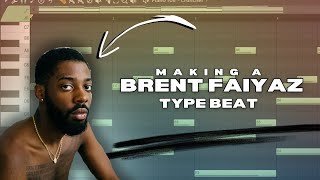 How to Make a Brent Faiyaz Type Beat | FL Studio Silent Cookup