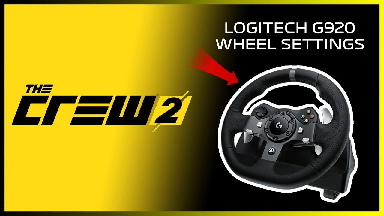 THE CREW 2 LOGITECH G920 Wheel and Force Feedback Settings on Xbox -