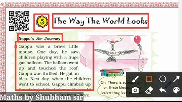 The way the world looks class 4th math