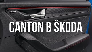 Музыка Canton в автомобилях SKODA на примере SKODA KODIAQ