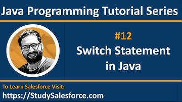 12 Java Switch Selection Statement - Learn Java programming language by Sanjay Gupta in English