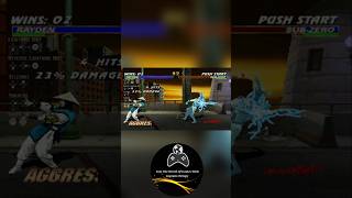 Raiden vs Classic Sub-Zero ⚡️⚡️ #mklegacykollection #mortalkombattrilogy #ps1 #retrogaming