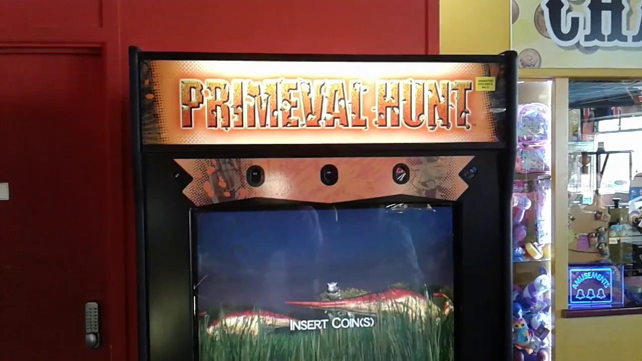 PRIMEVAL HUNT arcade machine by SEGA YouTube