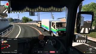 【Euro Truck Simulator 2】 Project Japan MAP でまったり配送【金沢➡尻崎】間【飲料23ｔ】配送完了【スカニアデコトラトレーラー】で配送