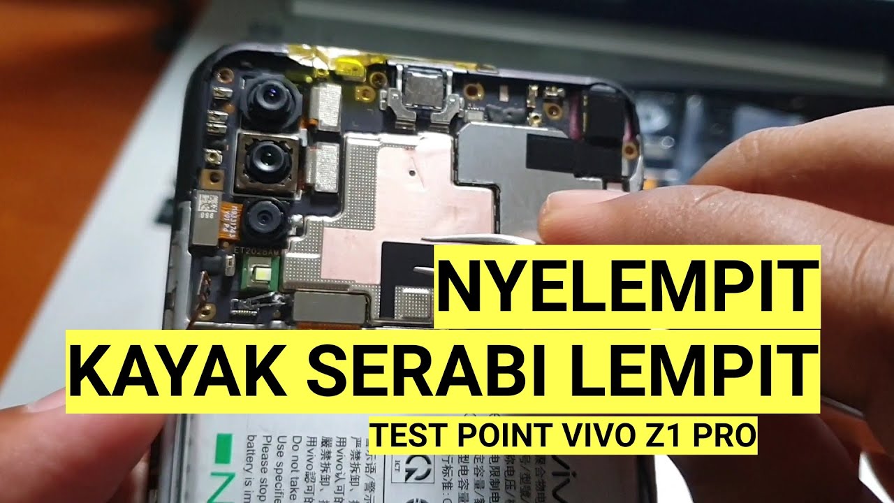 Test Point Vivo Z1 Pro Nyelempit kayak serabi lempit