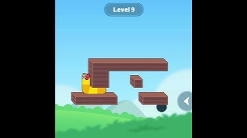 Hungry Worm - Greedy Worm Gameplay - Level 9 #shorts