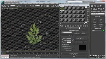 3ds Max: Texturing vegetation