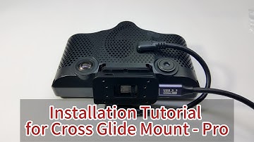 CNC Machining “Cross Glide Mount -Pro”Installation demonstration  for  comma ai openpilot comma3/3X