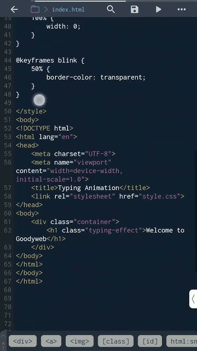 ANIMATED TEXT USING HTML AND CSS - YouTube