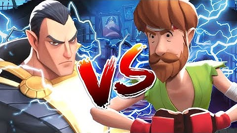 Shaggy vs Black Adam Multiversus BATTLES