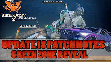 State of Decay 2 Update 18: Green Zone & Plunder Pack (+ all Patch Notes)