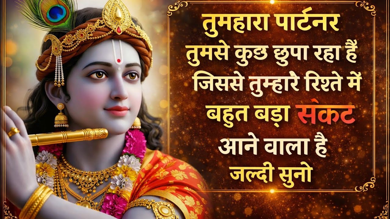||मेरे प्रिय||तुम्हारा पार्टनर तुमसे कुछ छुपा रहा हैंजिससे तुम्हारे...🌺lord Krishna divine message 🌺