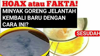 REVIEW: 4 Metode Menjernihkan Minyak Jelantah (dengan AMPAS KOPI, NASI, KENTANG, DAN KULIT PISANG)