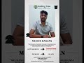 OUR STUDENT MUDDU RANJAN SPEAKS OUT