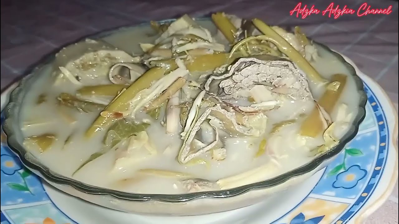 GANGAN KARUH || SAYUR KELADi JANTUNG PISANG