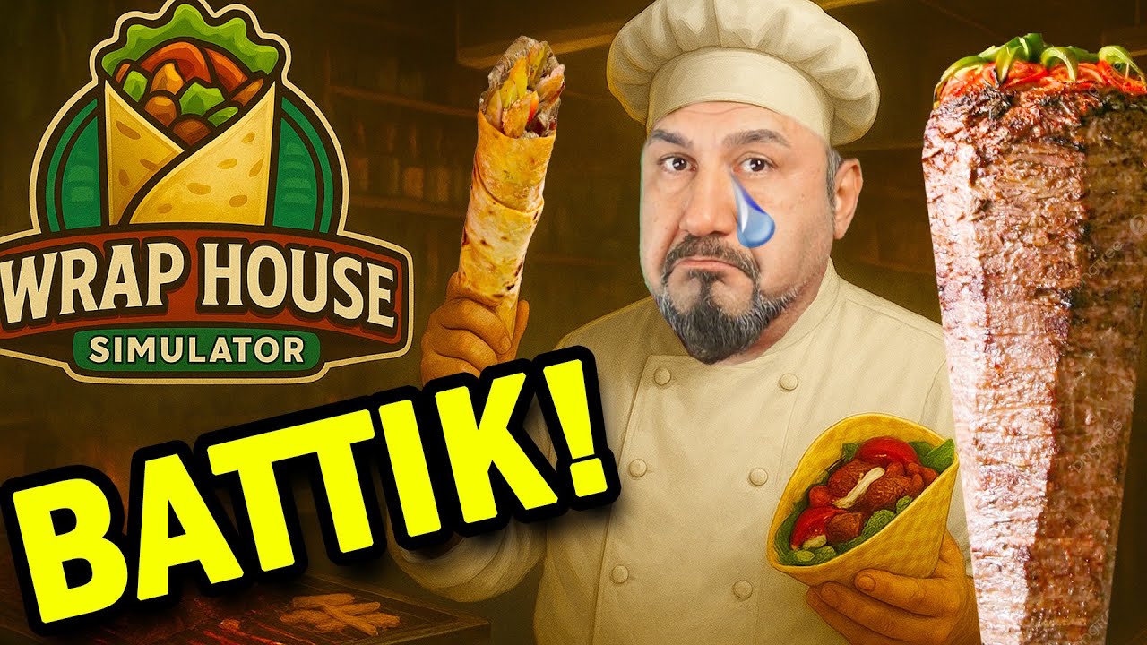 DÖNERCİ BATTI! BANKALAR PEŞİMİZDE! | TÜRKÇE WRAP HOUSE SİMULATOR OYNUYORUZ