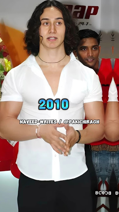 Tiger shroff life journey 😎❤️ #tigershroff #shorts #heropanti #baaghi2songs