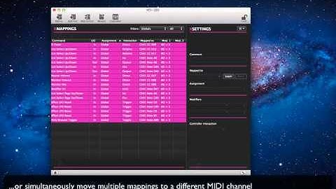 Xtreme Mapping - Assignment and MIDI tools