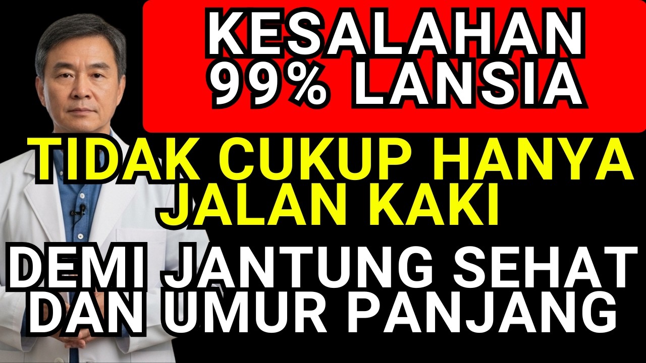 DOKTER JAMIN! 💯 5 Rahasia Jantung Sehat Ini 10x Lebih Efektif dari Jalan Kaki (Lansia Wajib Tahu!)