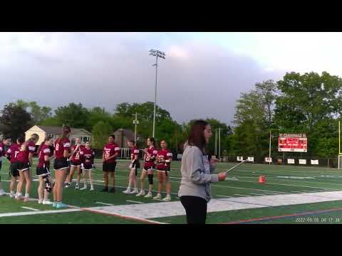 senior day 2025 Pompton Lakes High School Girls Flag Football