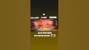 My Squad 4VS4 CUSTOM CHLENGE Uid Coment karo jaldi #freefire #vairalvideo #trending #newvideo