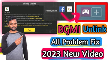 How To Unlink FB/Gmail From BGMI 2023 Hindi | Pubg Se FB/Gmail Ko kaise Hataye 2023