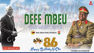 UNGANO YEMBEU GOKWE -  SATURDAY 18 OCTOBER  2025 AT DEFE  - SECOND SESSION