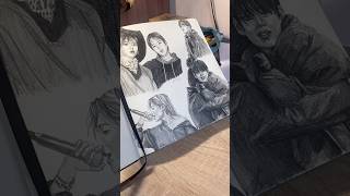 #bts #btsfanart #sketch #jungkook #suga #yoongi #v #taehyung #jimin #taehyungfanart #jiminfanart #jk