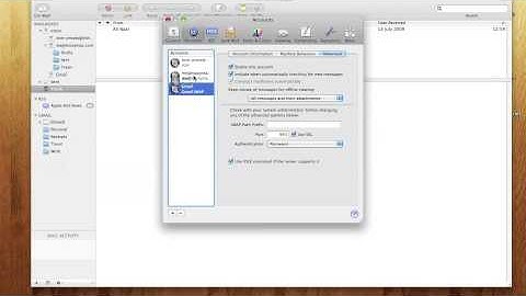 Here i will show you how to enable SSL in Mail in Mac OS X