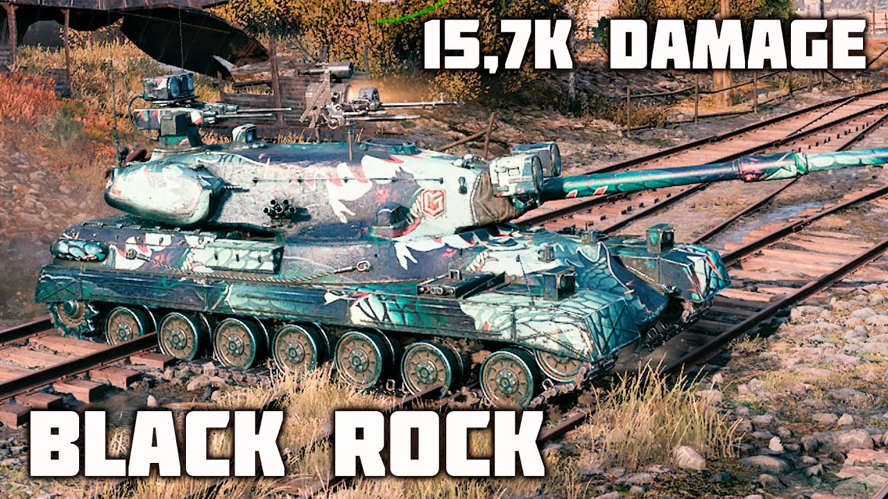 Black Rock WoT – 8Kills, 15,7K Damage