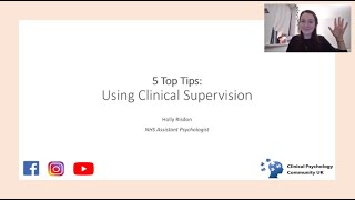 Using Supervision in Clinical Psychology