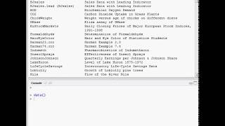 Using the attach() function in R