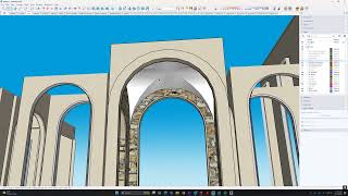 Sketchup Pro 2025 Groin Vault Ceiling