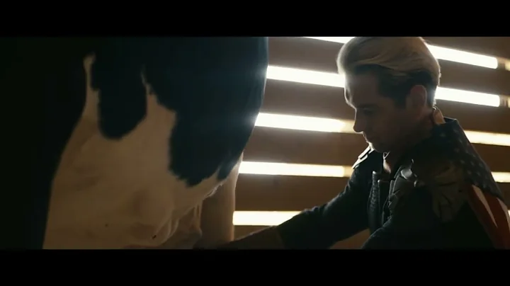Homelander MILKS a cow scene | The boys season 3 e...