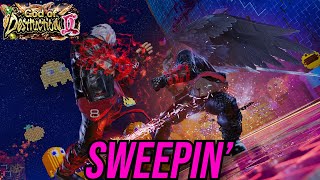 Heat sweeping my way to the next rank - Tekken 8 Devil Jin
