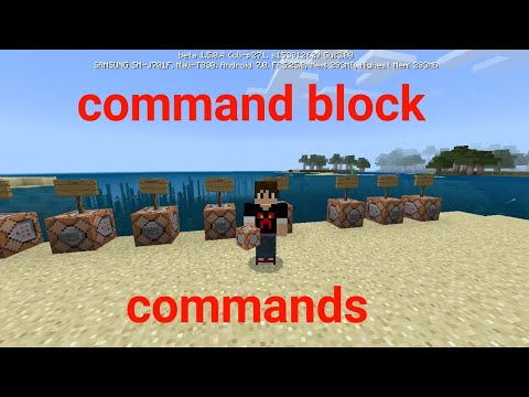 Basic command block commands in Minecraft - YouTube