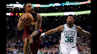 Nba 1072018 J.r. Smith Calls Out Marcus Smart For His Flopping And His Fake Tough Guy Act