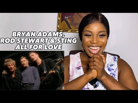 FIRST TIME HEARING Bryan Adams, Rod Stewart, & Sting - All For Love REACTION
