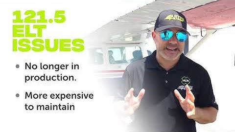 The ARTEX ELT 345 and why upgrade from a 121.5 MHz ELT to a 406 MHz Emergency Locator Transmitter